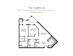 CMV I - Cabrillo floor plan